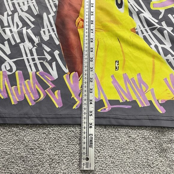 Unbranded Graphic T-Shirt Mens Plus 7X Gray Kobe Bryant Lakers Jersey Basketball - Picture 7 of 11